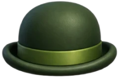 Green bowler
